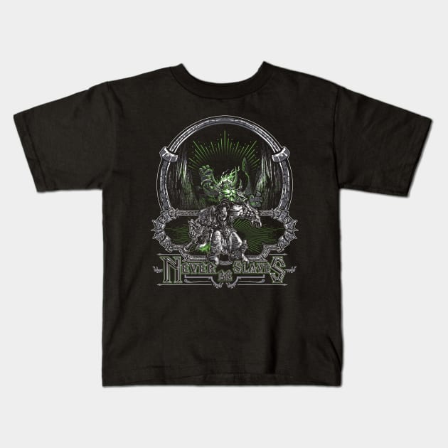 Iron Horde Kids T-Shirt by Buzatron